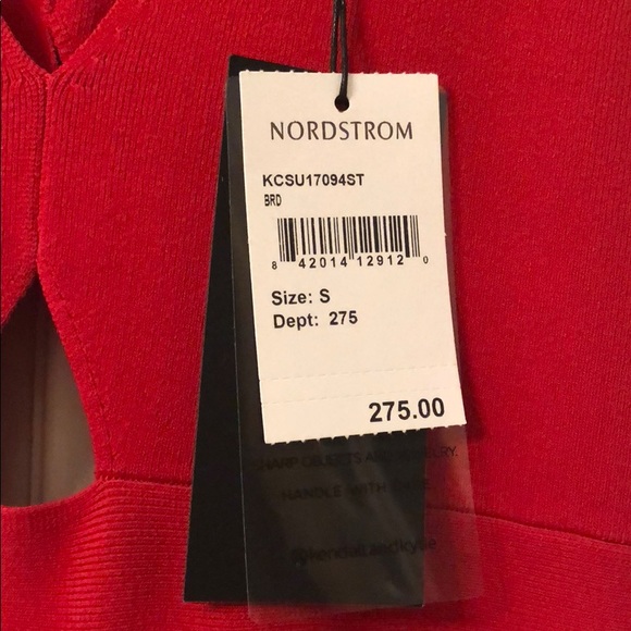 Kendall + Kylie Pointelle Open Back Dress - Picture 3 of 5